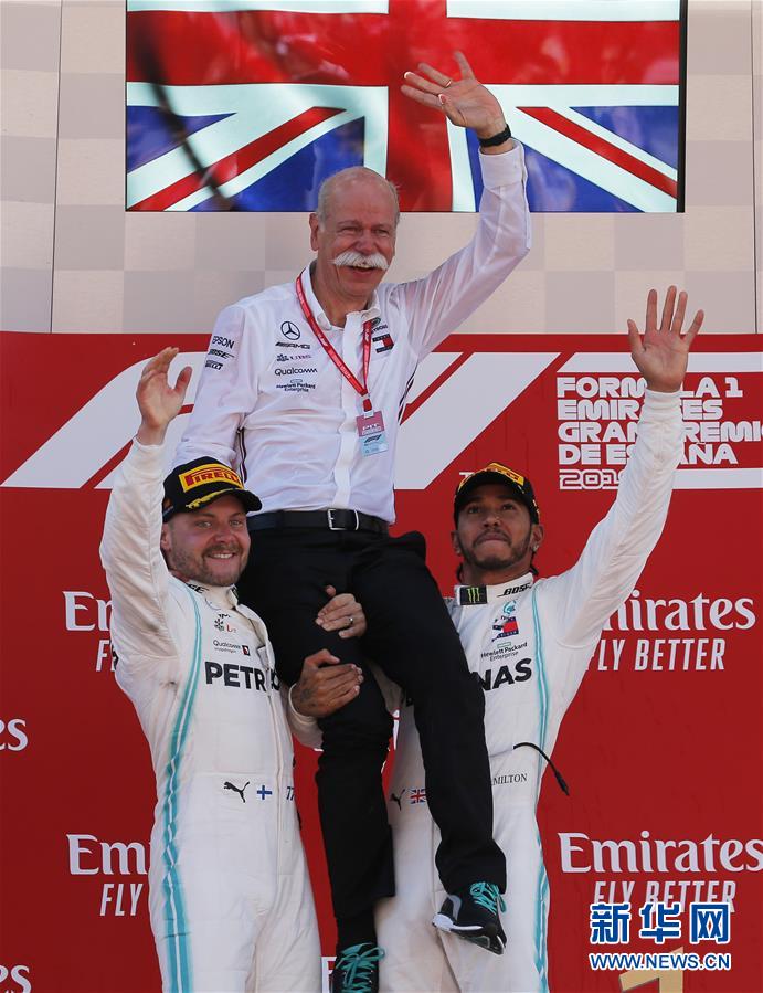 （体育）（5）赛车——F1：汉密尔顿夺得西班牙站冠军