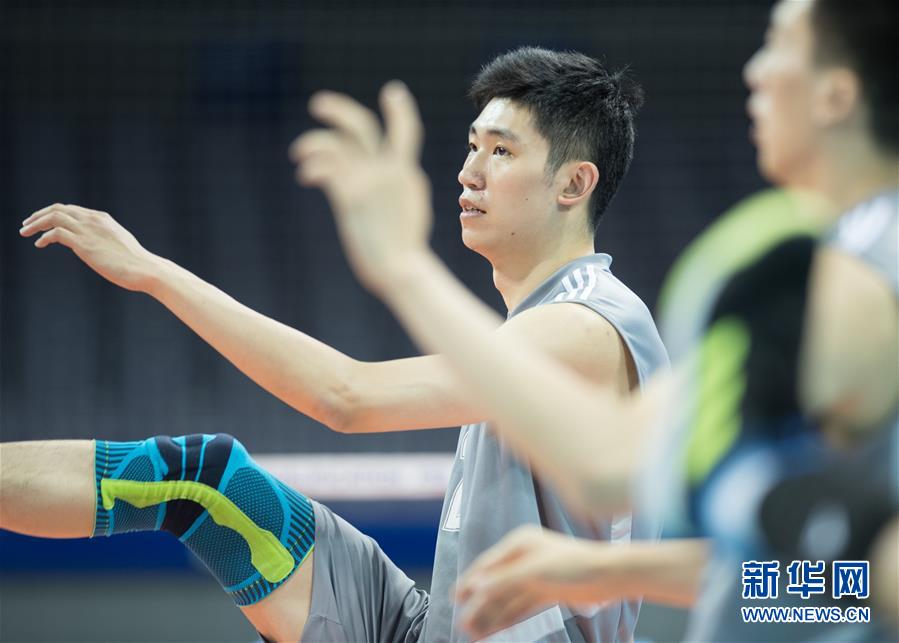 （体育）（2）排球——东京奥运会男排资格赛：中国队备战