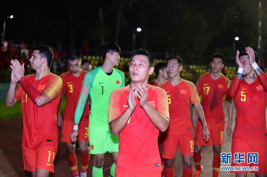 （体育）（18）足球——世预赛：中国队战平菲律宾队