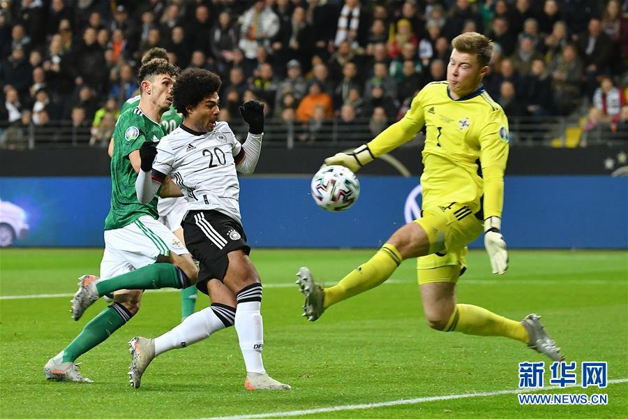 （体育）（4）足球——欧锦赛预选赛：德国胜北爱尔兰