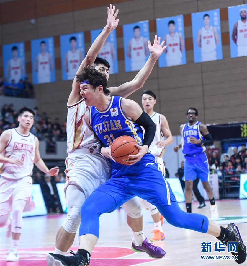 （体育）（7）篮球——CBA常规赛：浙江稠州银行胜福建豹发力