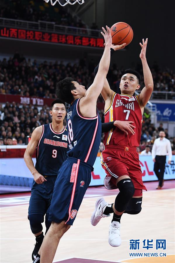 （体育）（5）篮球——CBA常规赛：山西汾酒股份不敌广东东莞银行