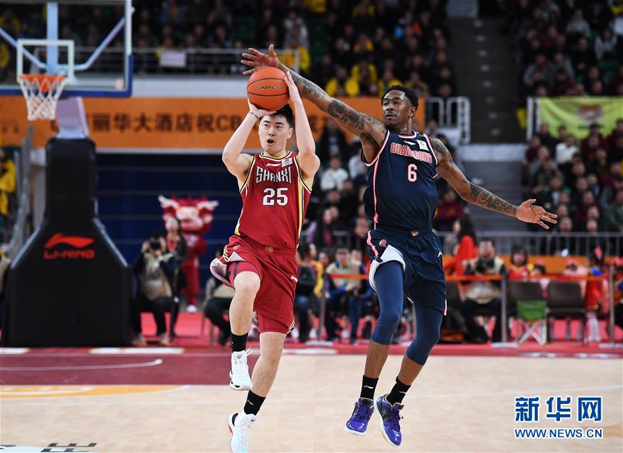 （体育）（7）篮球——CBA常规赛：山西汾酒股份不敌广东东莞银行