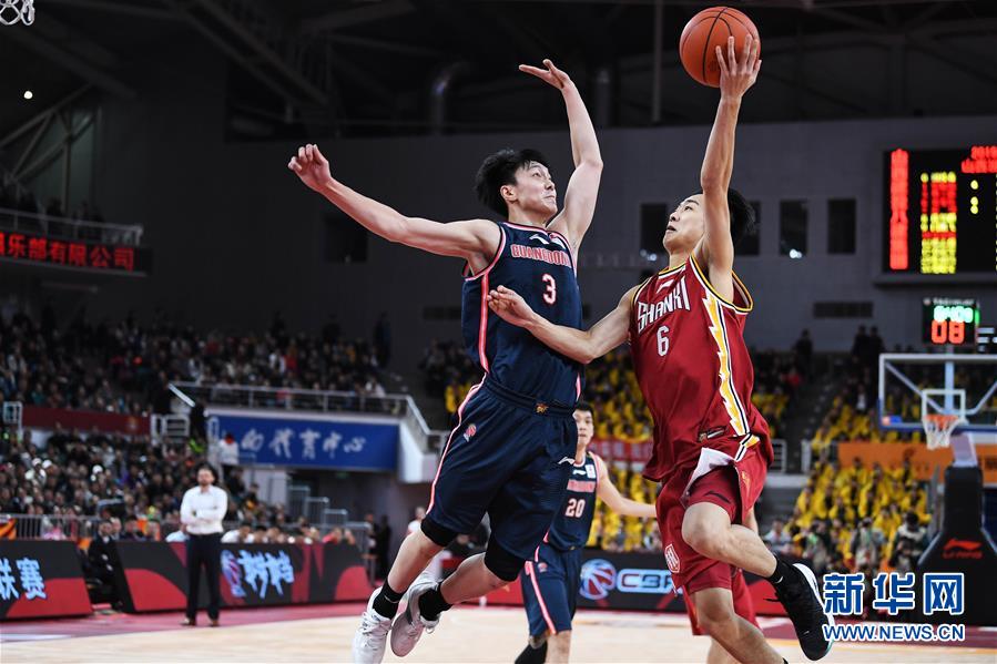（体育）（2）篮球——CBA常规赛：山西汾酒股份不敌广东东莞银行